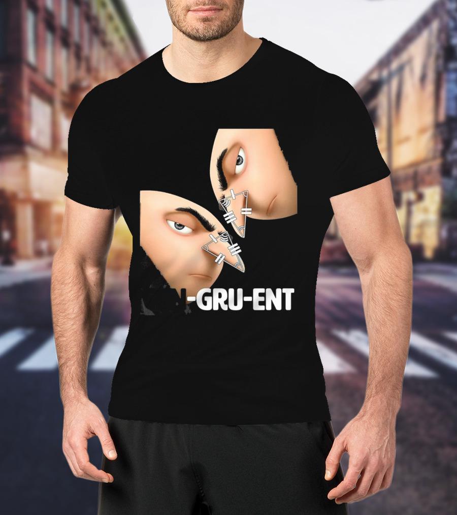 Felonious Gru CON-GRU-ENT Reflection Geometric Parallels T-Shirt