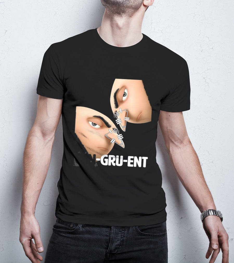 Felonious Gru CON-GRU-ENT Reflection Geometric Parallels T-Shirt