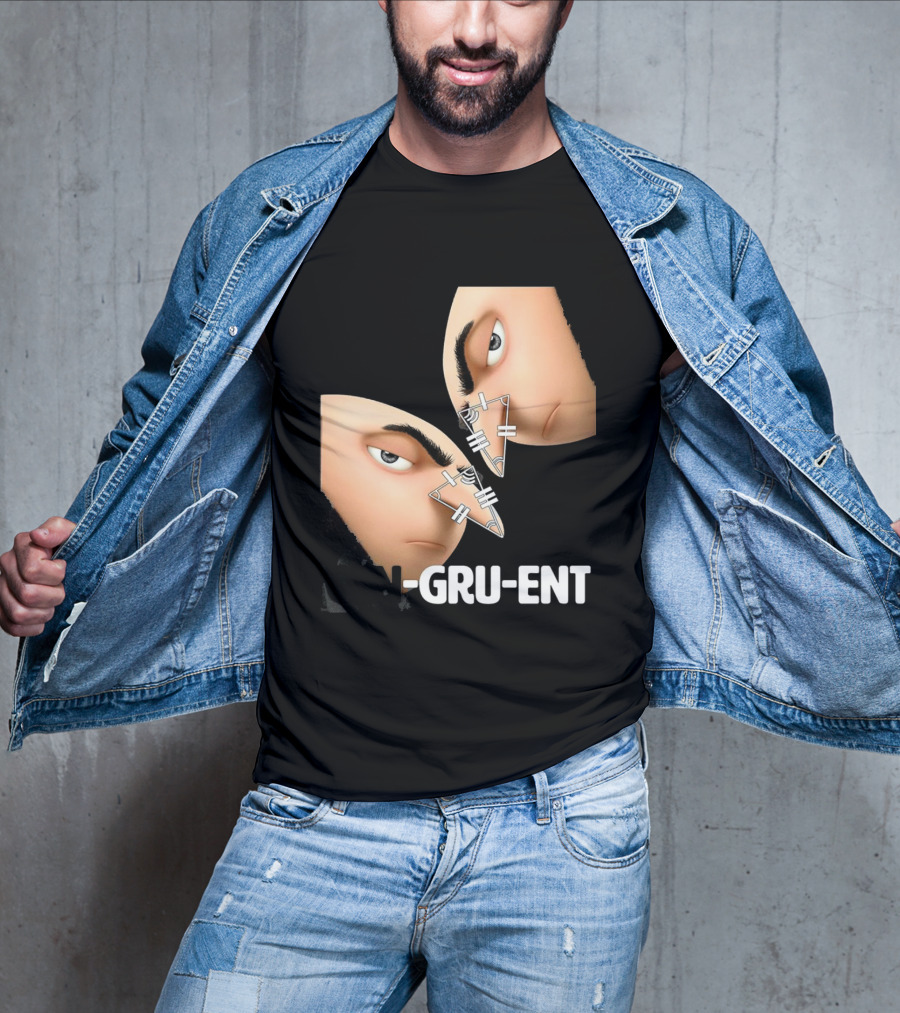 Felonious Gru CON-GRU-ENT Reflection Geometric Parallels T-Shirt