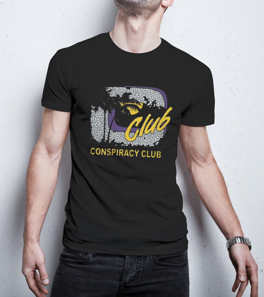 Shane Dawson Conspiracy Club Retro Palm Tree T-Shirt