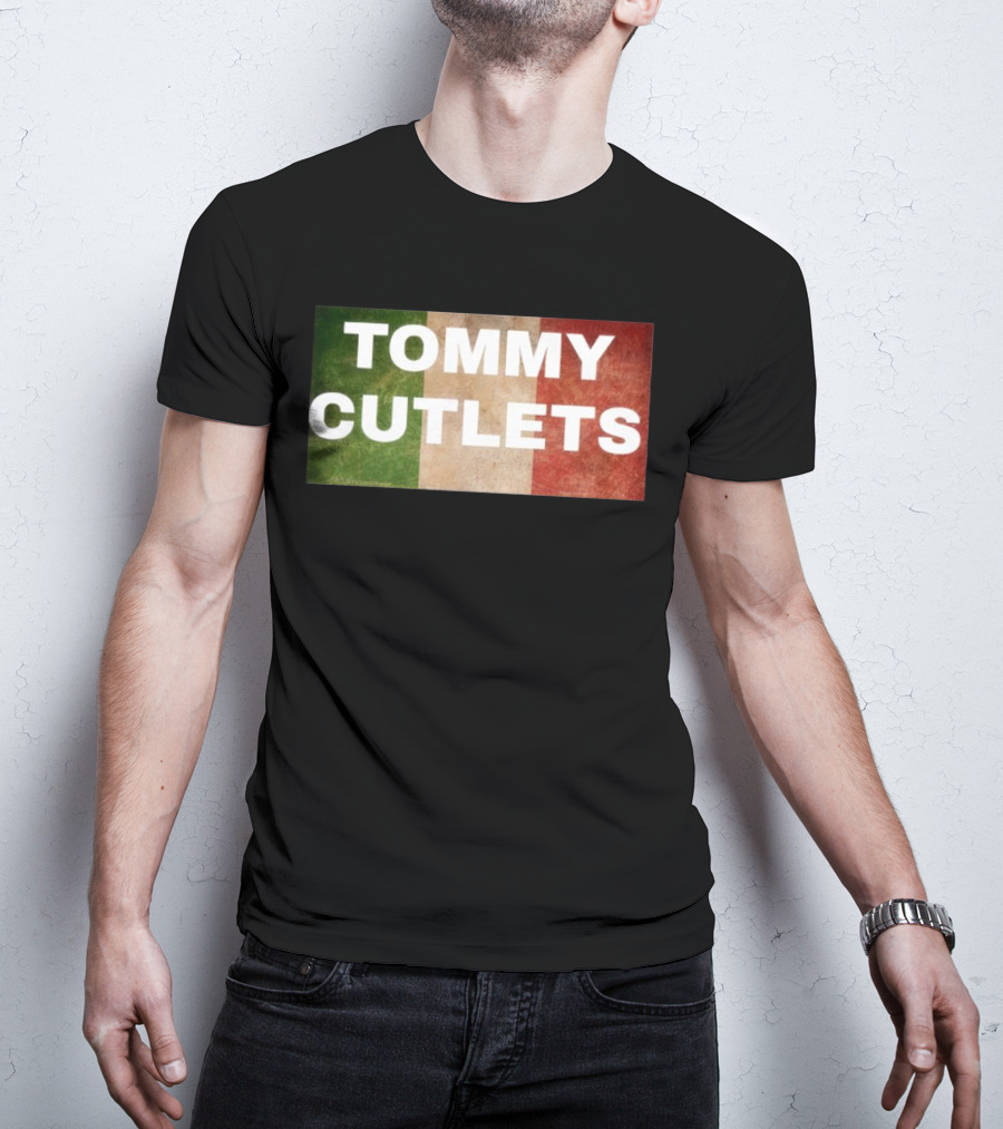 Tommy Cutlets Italian Flag Tommy Devito T-Shirt