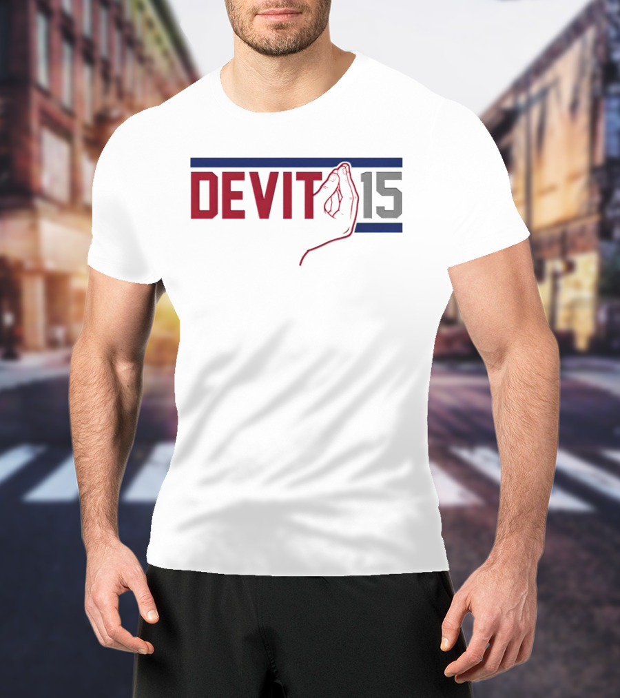 Giants Tommy DeVito Jersey Number 15 With Italian Hand Gesture T-Shirt