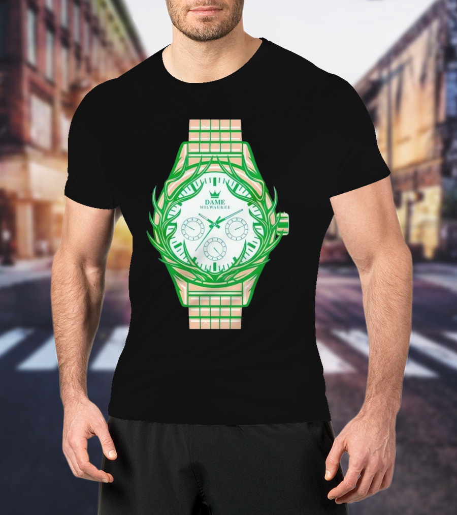 Dame Milwaukee Antler Watch T-Shirt