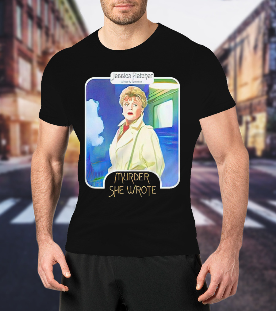 Jessica Fletcher Writer Detective Murder She Wrote T-Shirt