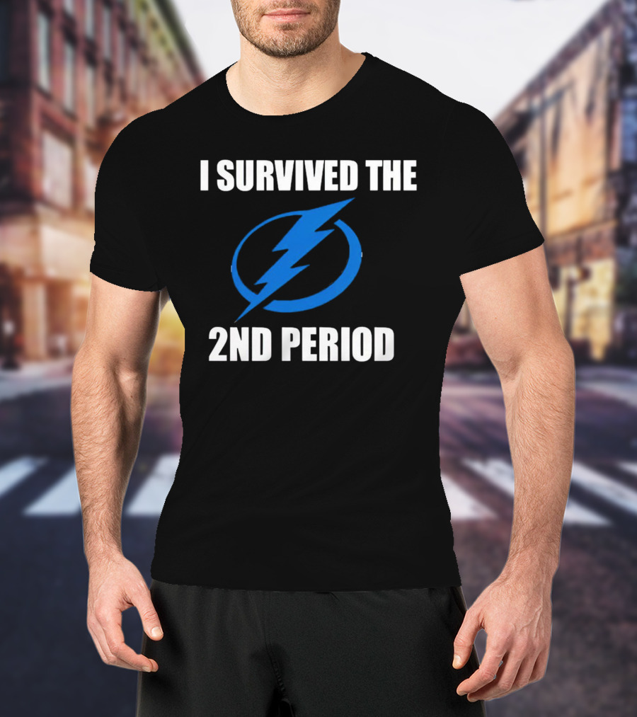 Tampa Bay Lightning I Survived The 2nd Period T-Shirt