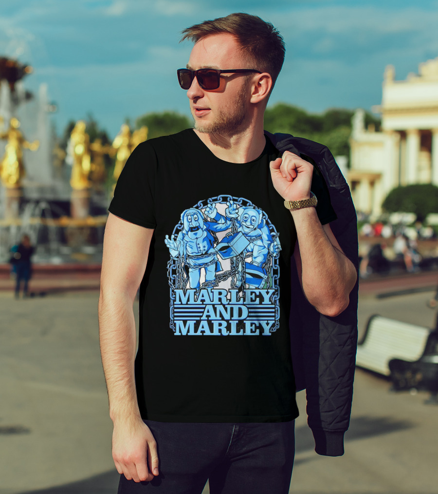 Marley And Marley Muppets Ghosts Chains Scene T-Shirt