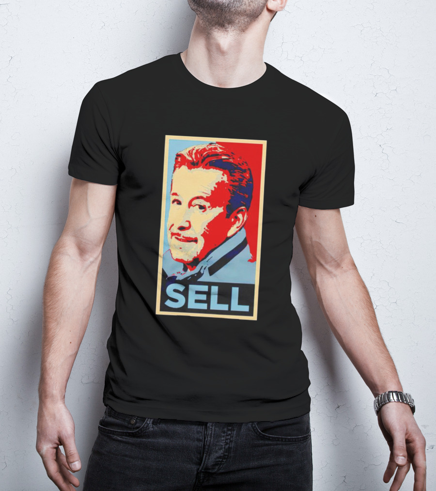Sell Hope Style Portrait Red Blue Face T-Shirt