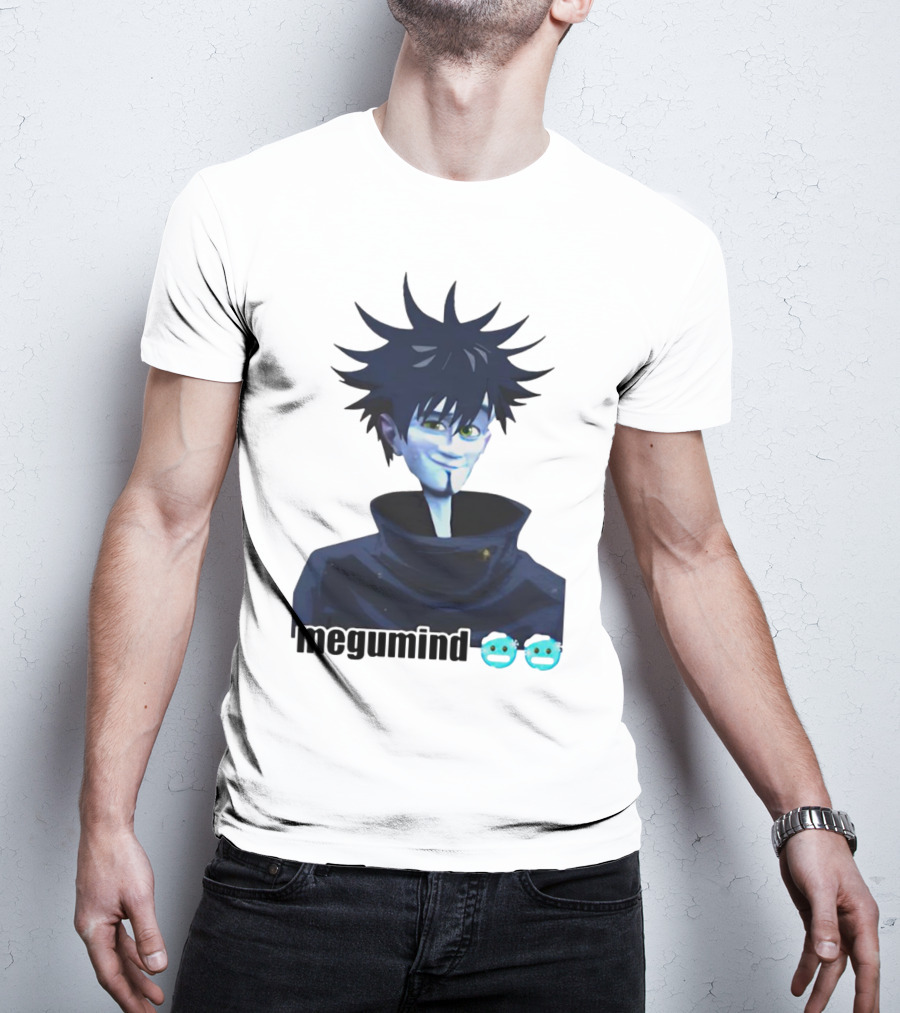 Fushiguro Megumi Megumind Emoji Face T-Shirt