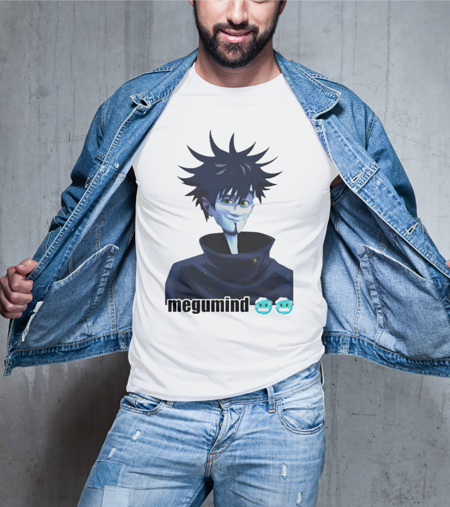 Fushiguro Megumi Megumind Emoji Face T-Shirt