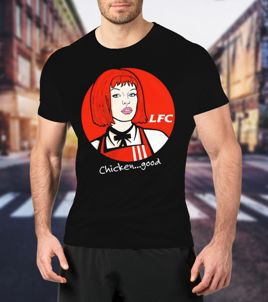Chicken Good LFC Retro Style Redhead T-Shirt