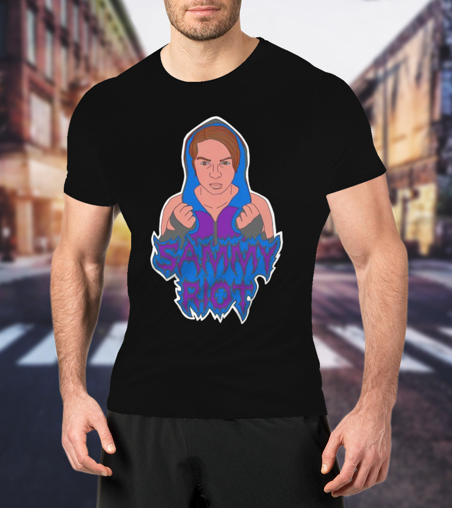 Sammy Riot Wrestling Hoodie Lost Art Sammy Riot #3 T-Shirt