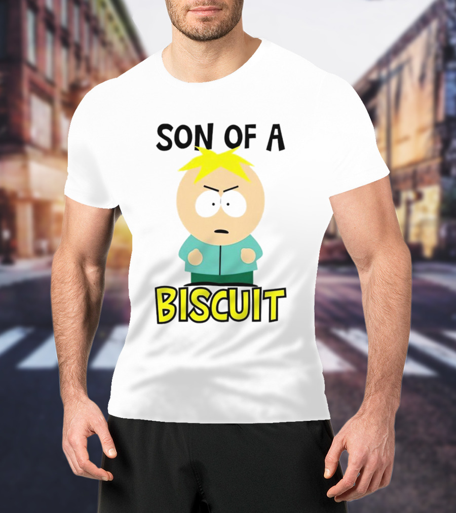 South Park Son Of A Biscuit Butters Meme T-Shirt