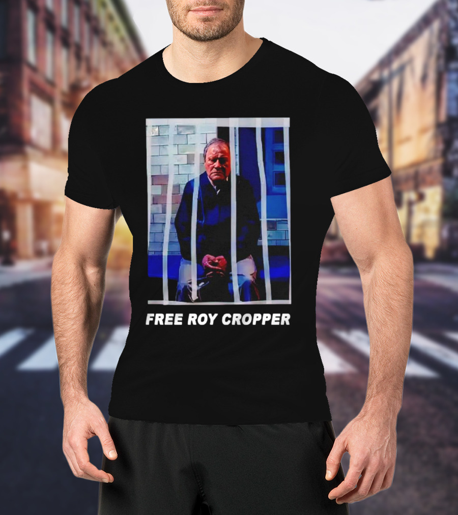 Coronation Street Free Roy Cropper Jail Image T-Shirt