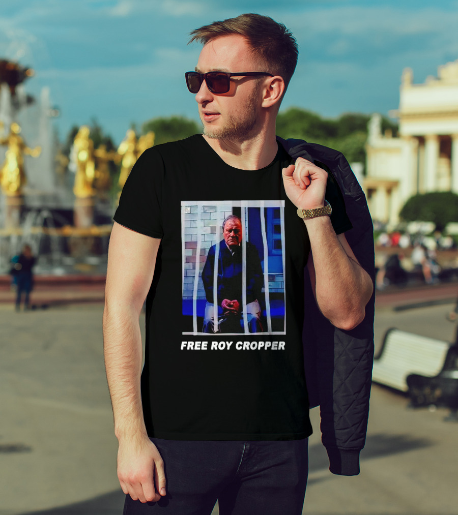 Coronation Street Free Roy Cropper Jail Image T-Shirt