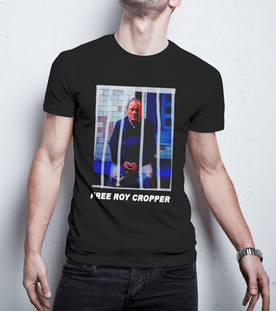 Coronation Street Free Roy Cropper Jail Image T-Shirt