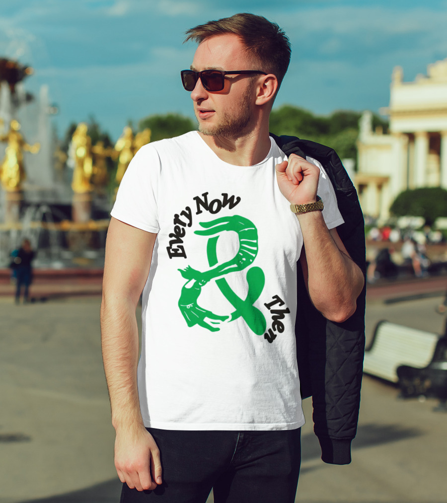 Every Now And Then Skeleton Green Dance T-Shirt