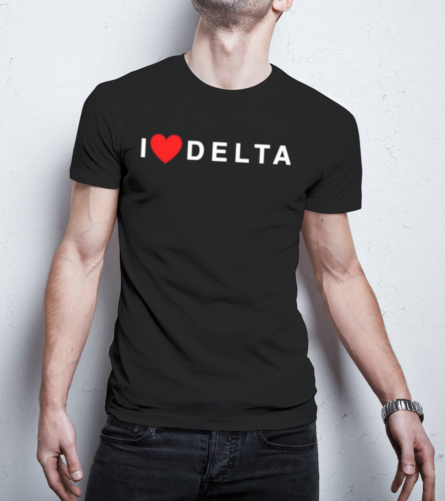 Joe Gatto Wears I Heart Delta T-Shirt