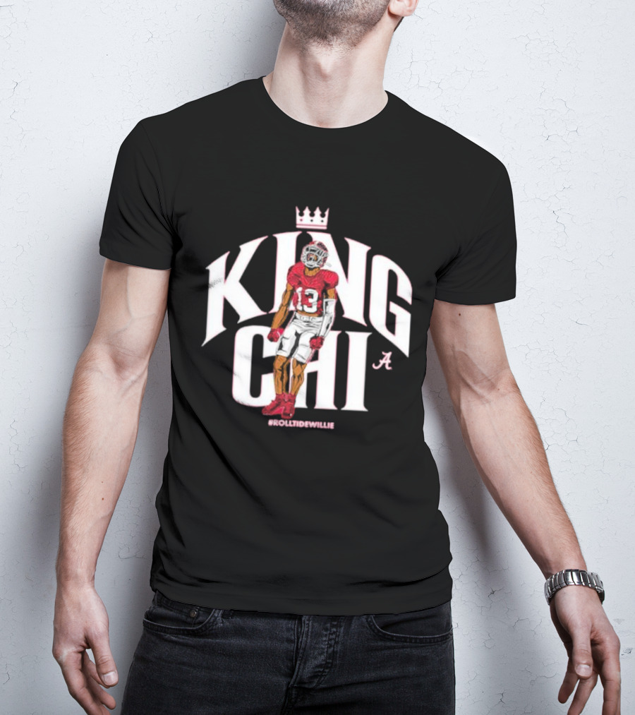 King Chi #RollTideWillie Alabama Crimson Tide T-Shirt