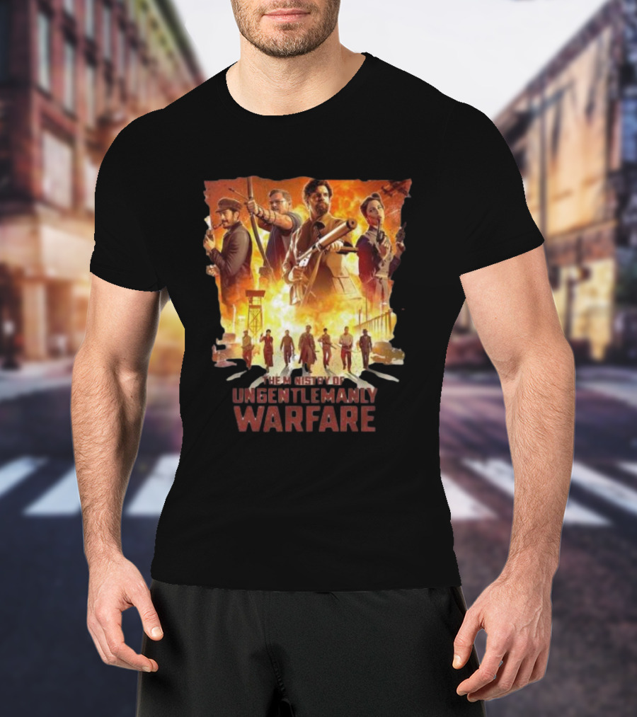 The Ministry Of Ungentlemanly Warfare Explosive Soldier Team In Action T-Shirt