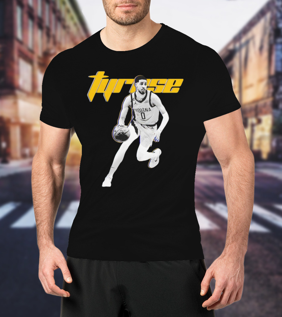Tyrese Haliburton 0 Indiana Pacers Basketball Player T-Shirt