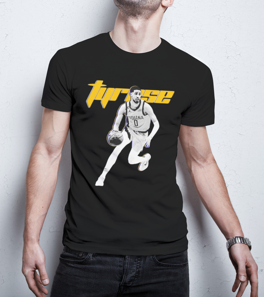 Tyrese Haliburton 0 Indiana Pacers Basketball Player T-Shirt