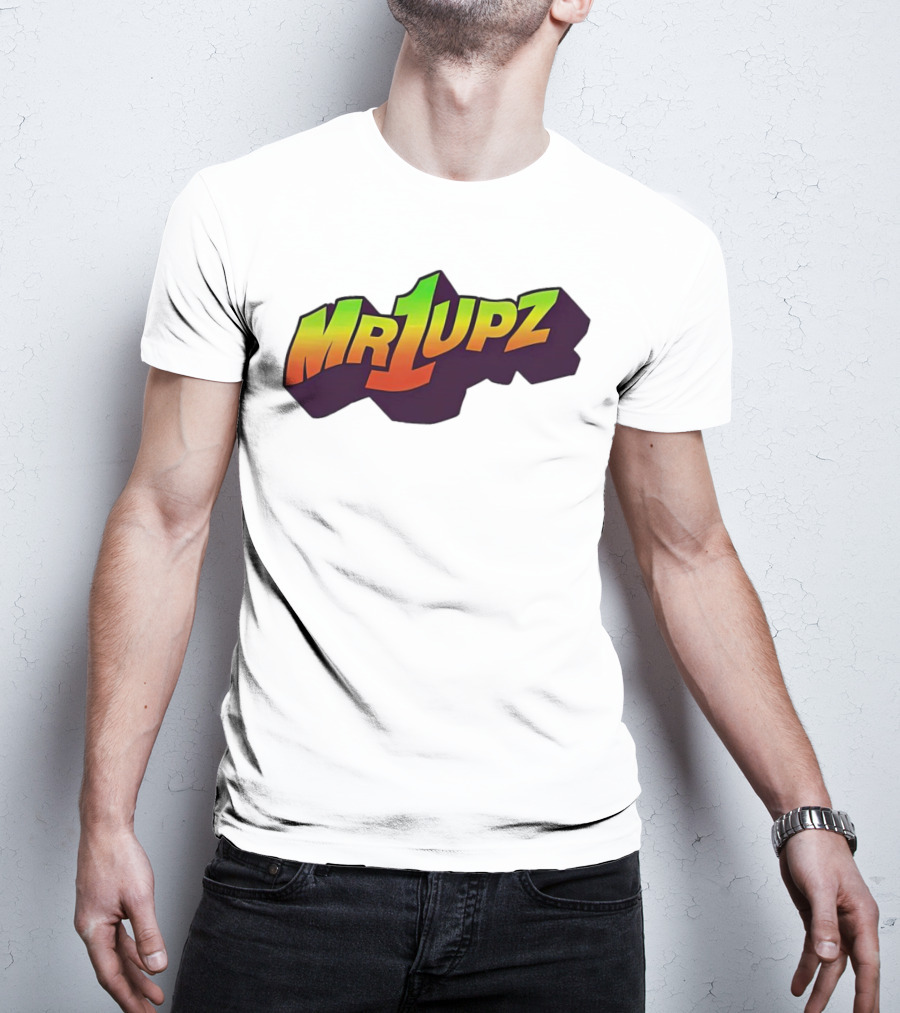 Mr1upz Shagadelic Retro Gradient Text T-Shirt
