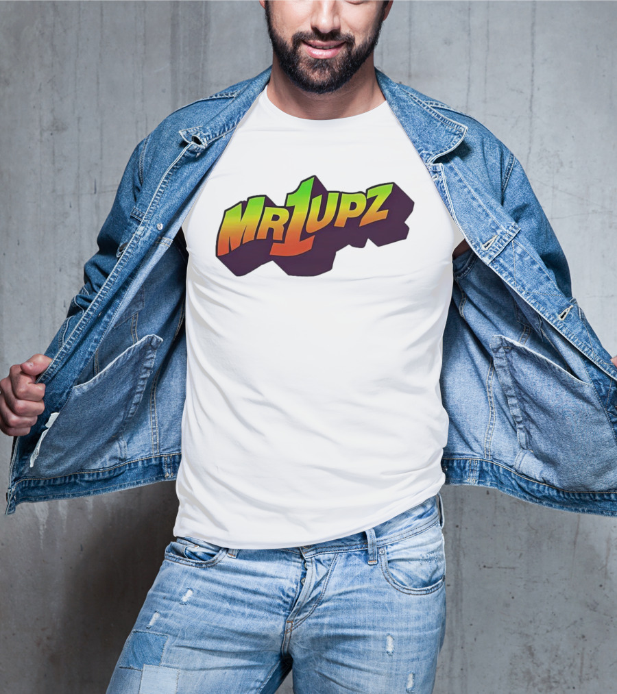 Mr1upz Shagadelic Retro Gradient Text T-Shirt