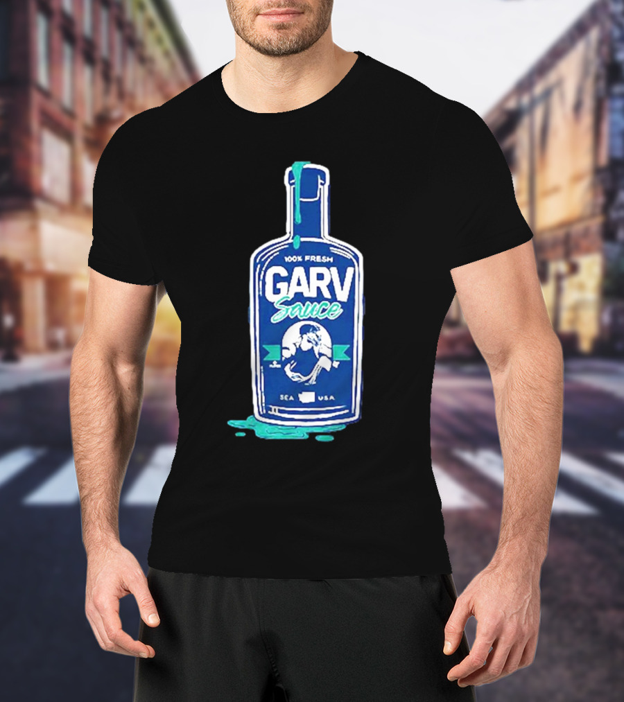 100% Fresh Garv Sauce Seattle USA T-Shirt