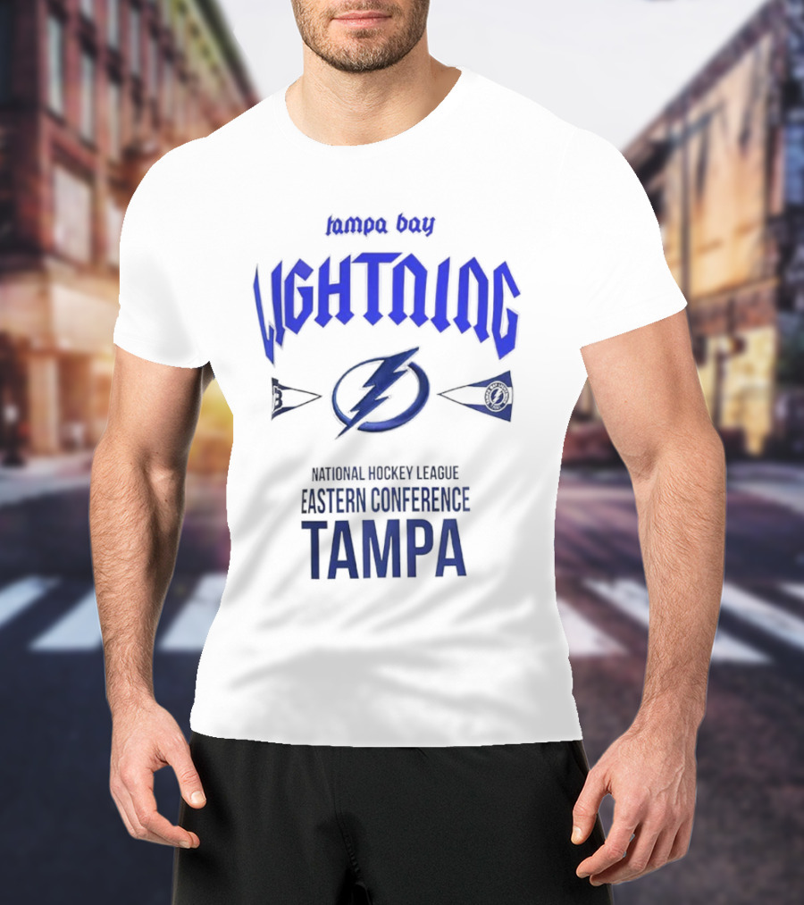 Tampa Bay Lightning National Hockey League Eastern Conference Tour T-Shirt