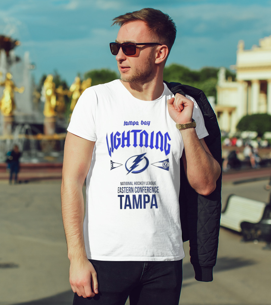 Tampa Bay Lightning National Hockey League Eastern Conference Tour T-Shirt