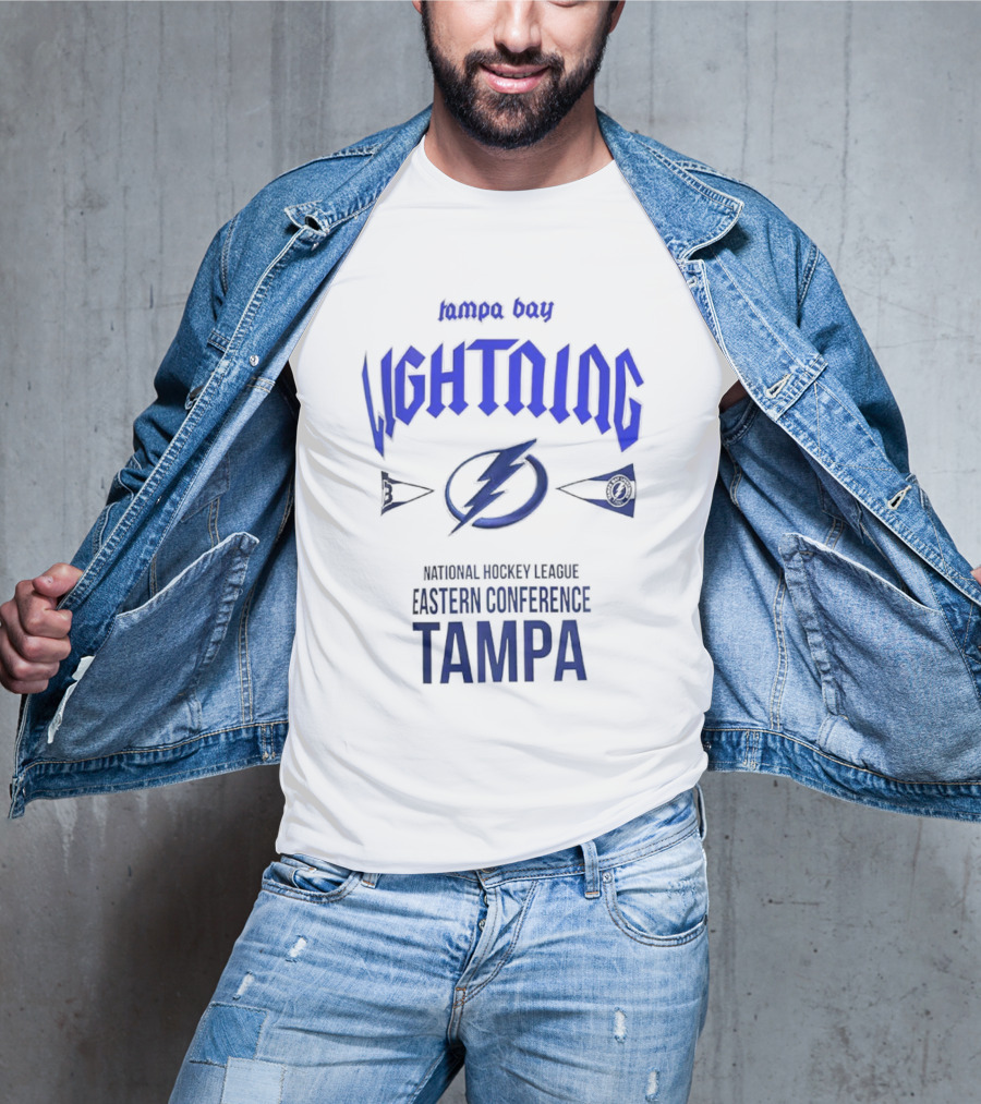 Tampa Bay Lightning National Hockey League Eastern Conference Tour T-Shirt