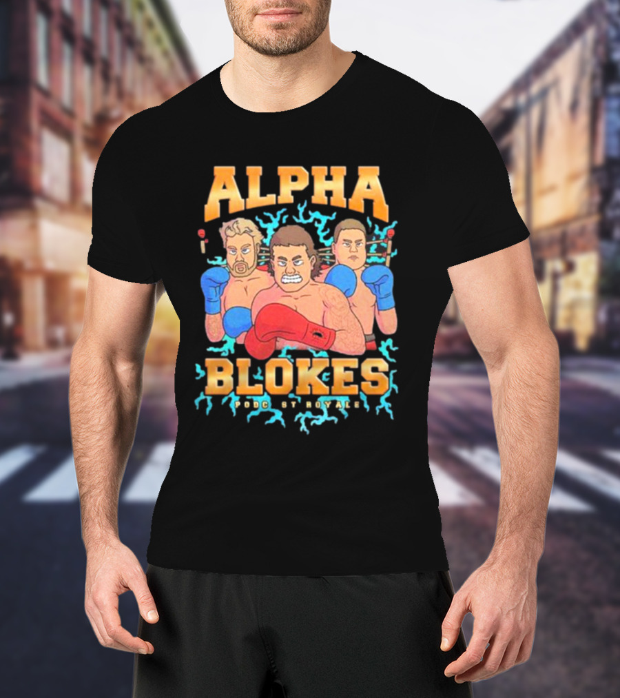 Alpha Blokes Podc St Royale Boxing Trio T-Shirt