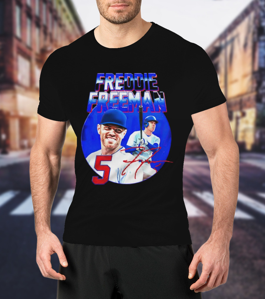 Freddie Freeman 5 Signature Series T-Shirt
