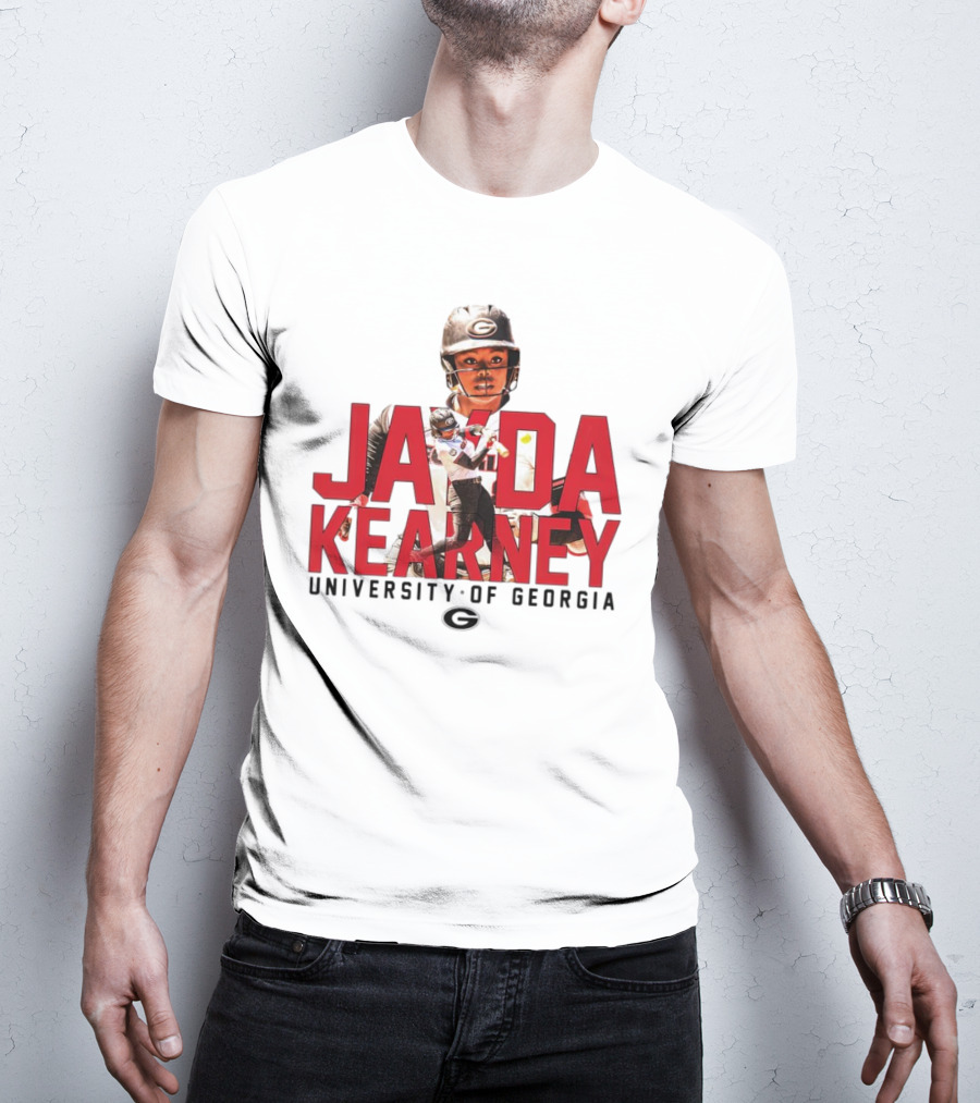 Jayda Kearney University Of Georgia Softball Player Collage T-Shirt