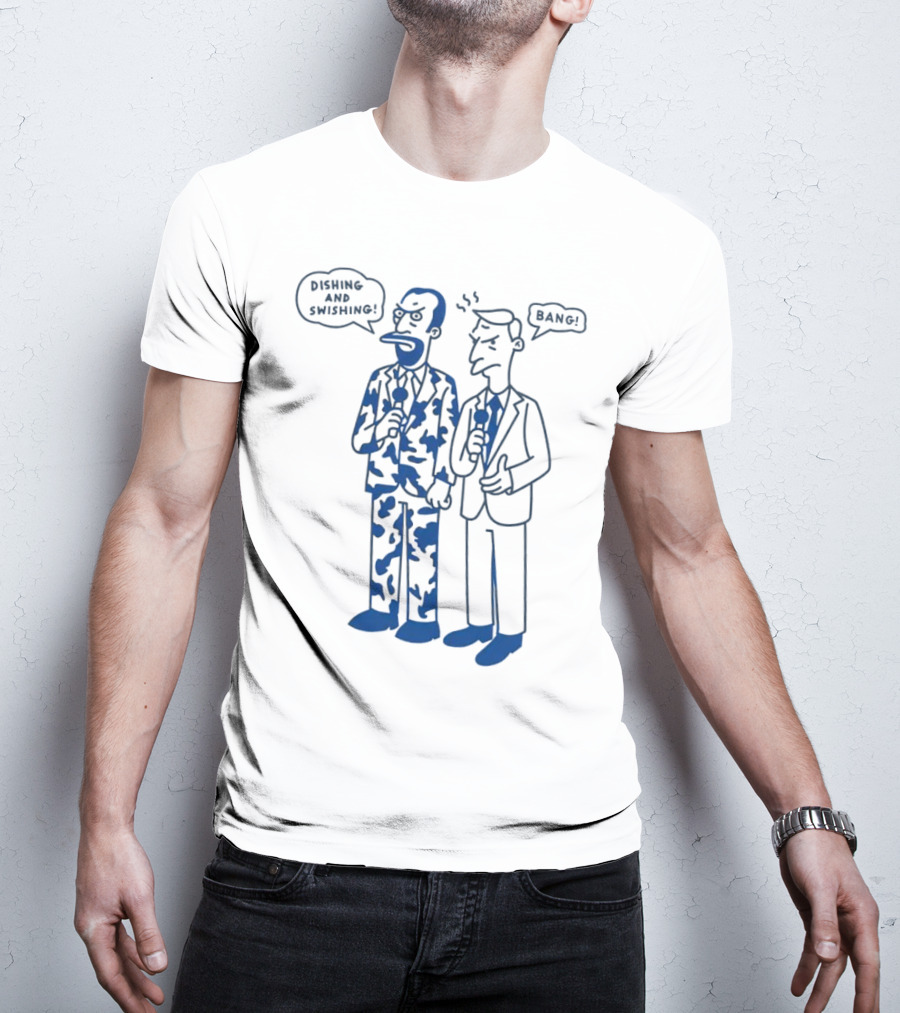 Dishing And Swishing Bang Speech Bubble Duo T-Shirt