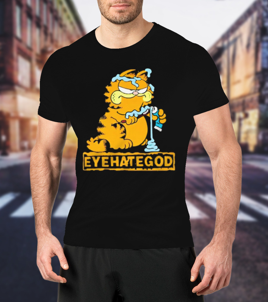 Eyehategod Garfield Toothpaste T-Shirt