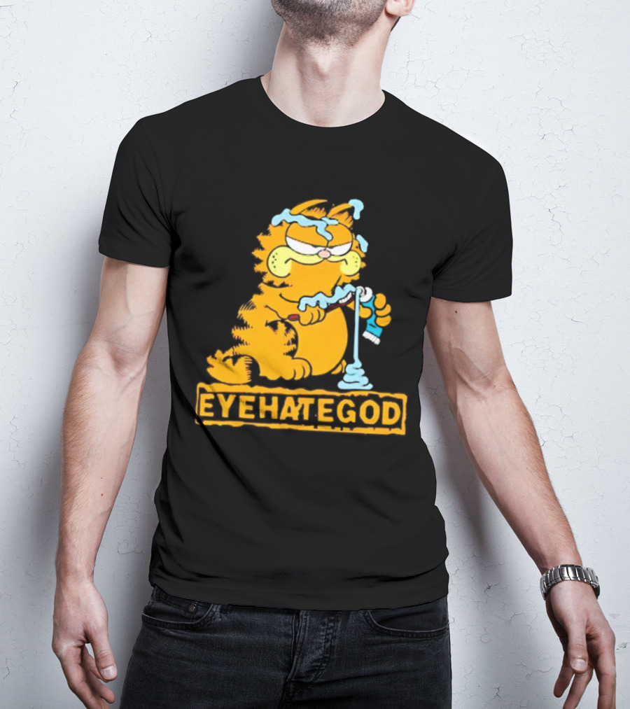 Eyehategod Garfield Toothpaste T-Shirt