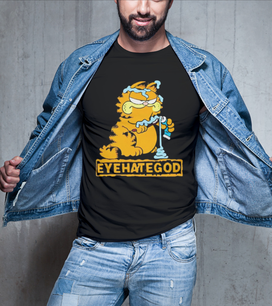 Eyehategod Garfield Toothpaste T-Shirt