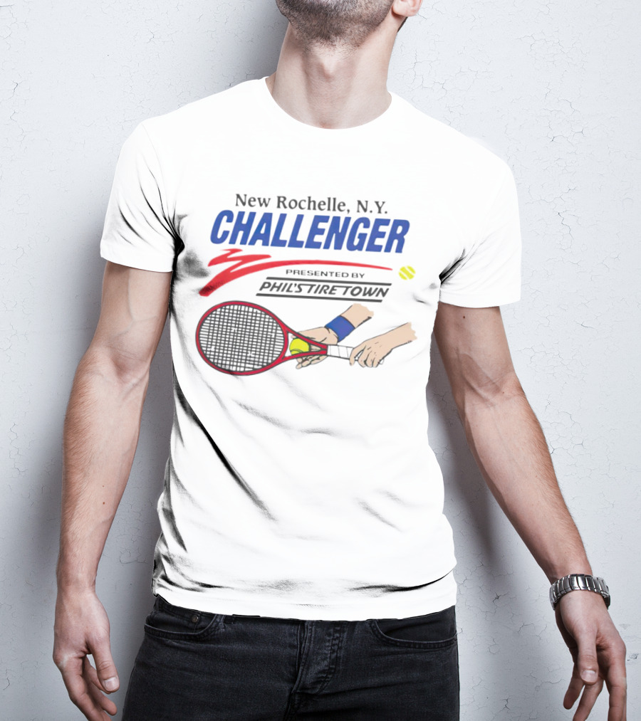 New Rochelle NY Challenger Tennis Tournament Presented By Philstiretown T-Shirt