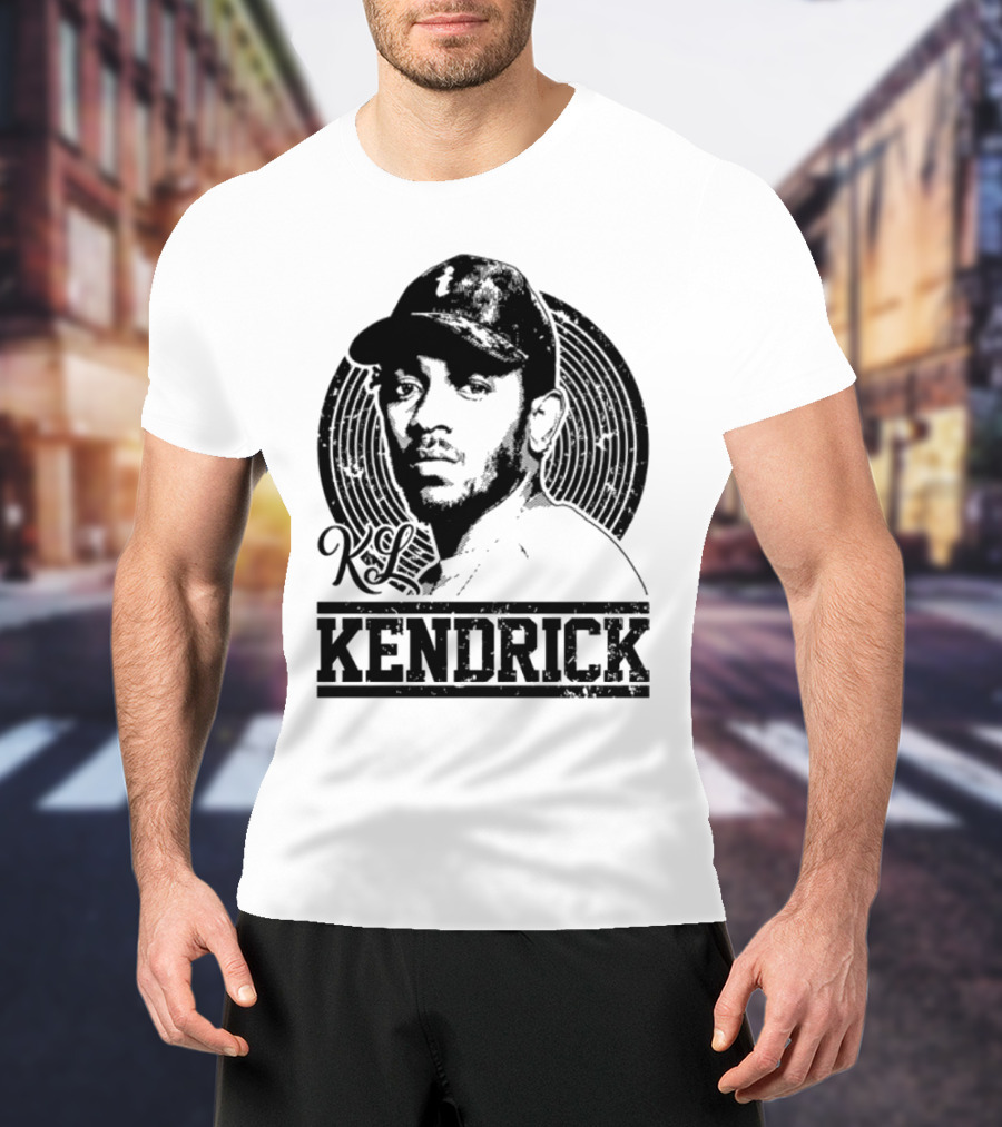 Kendrick Lamar KL Iconic Tribute Circular T-Shirt