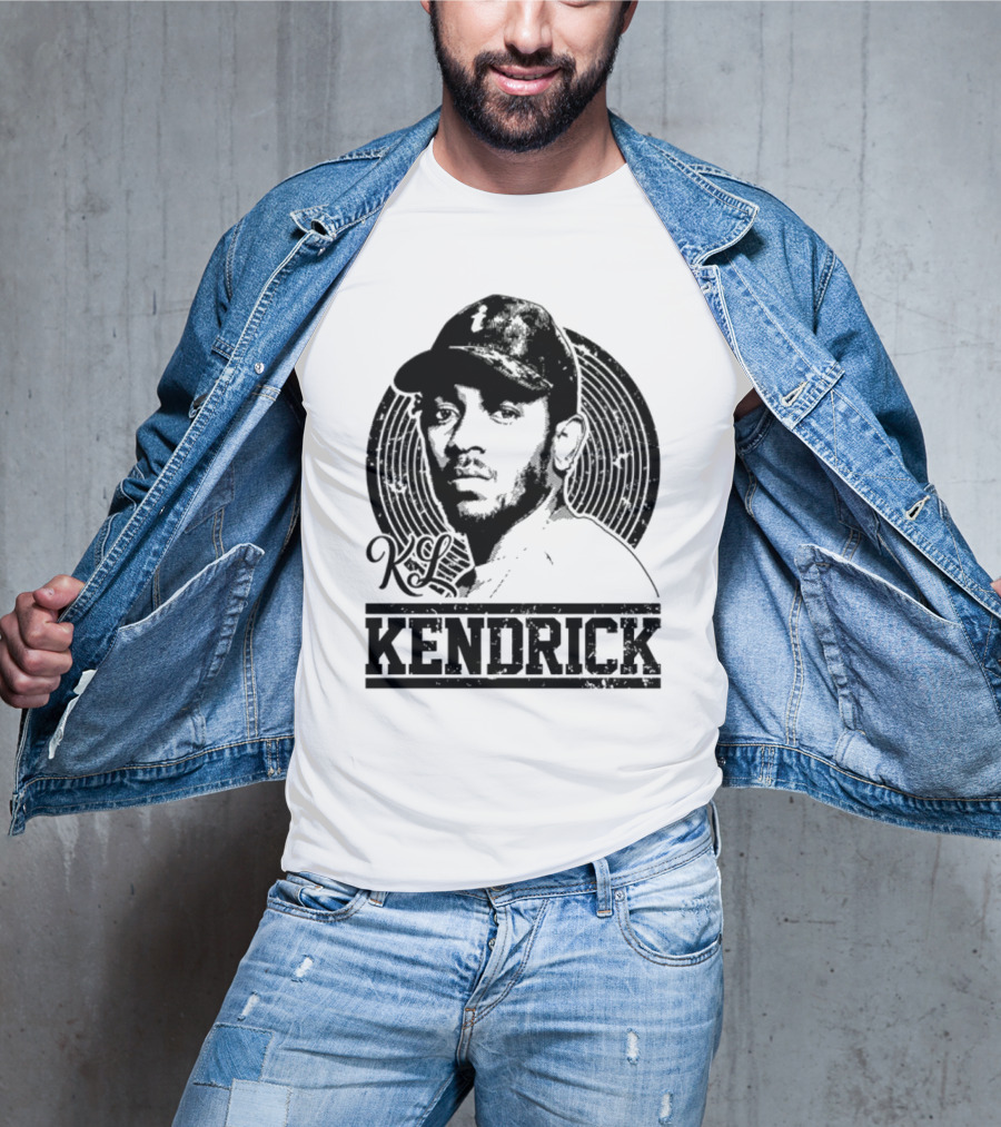 Kendrick Lamar KL Iconic Tribute Circular T-Shirt