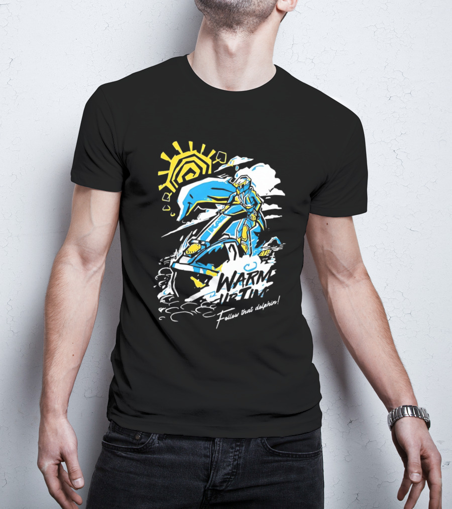 Warm Up Time Follow That Dolphin Wave Race 64 Sunburst Splash Adventure T-Shirt