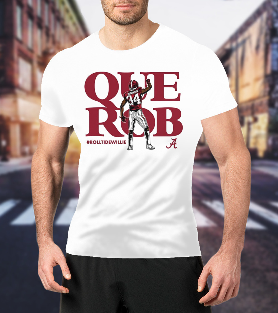Querob Alabama Crimson Tide Football #RollTideWillie T-Shirt