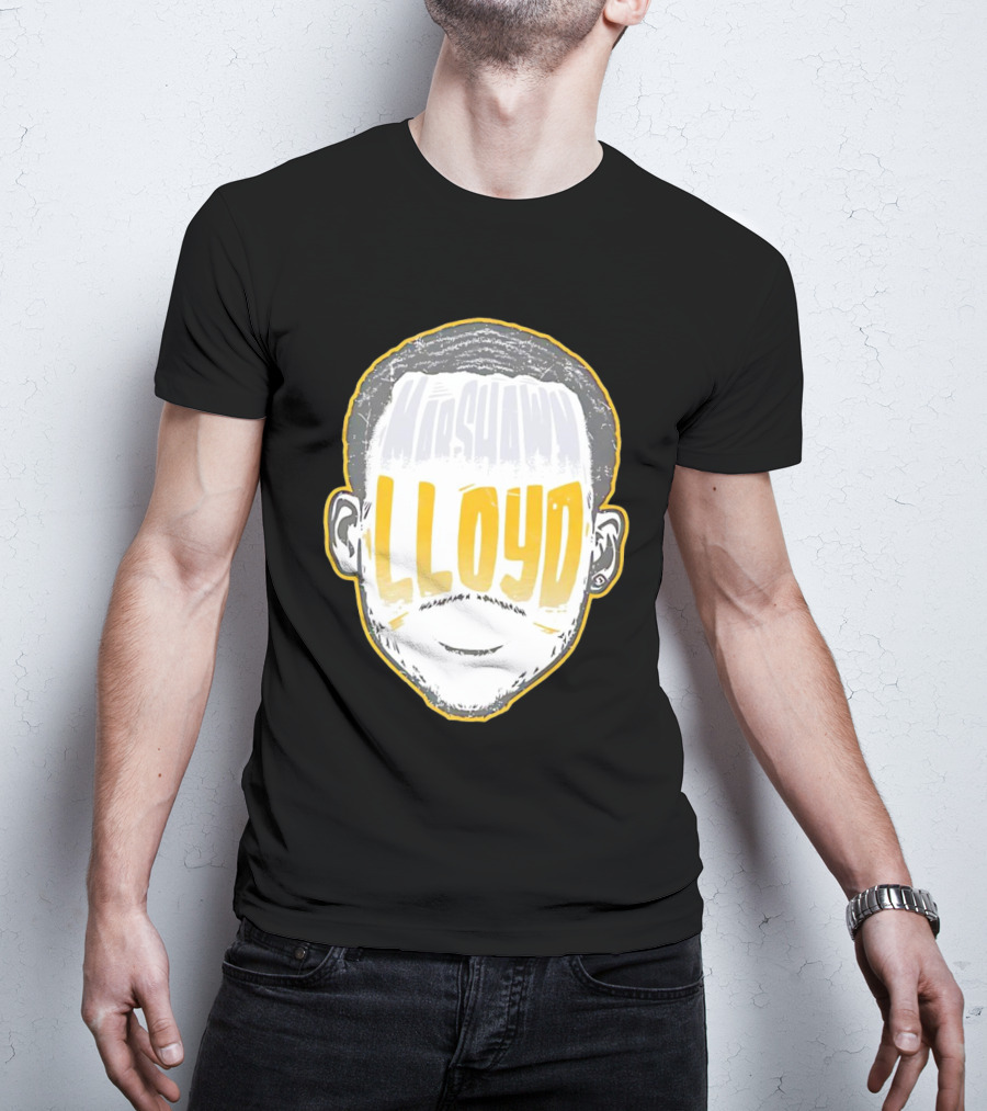 MarShawn Lloyd Face Illustration Football Packers Influence T-Shirt