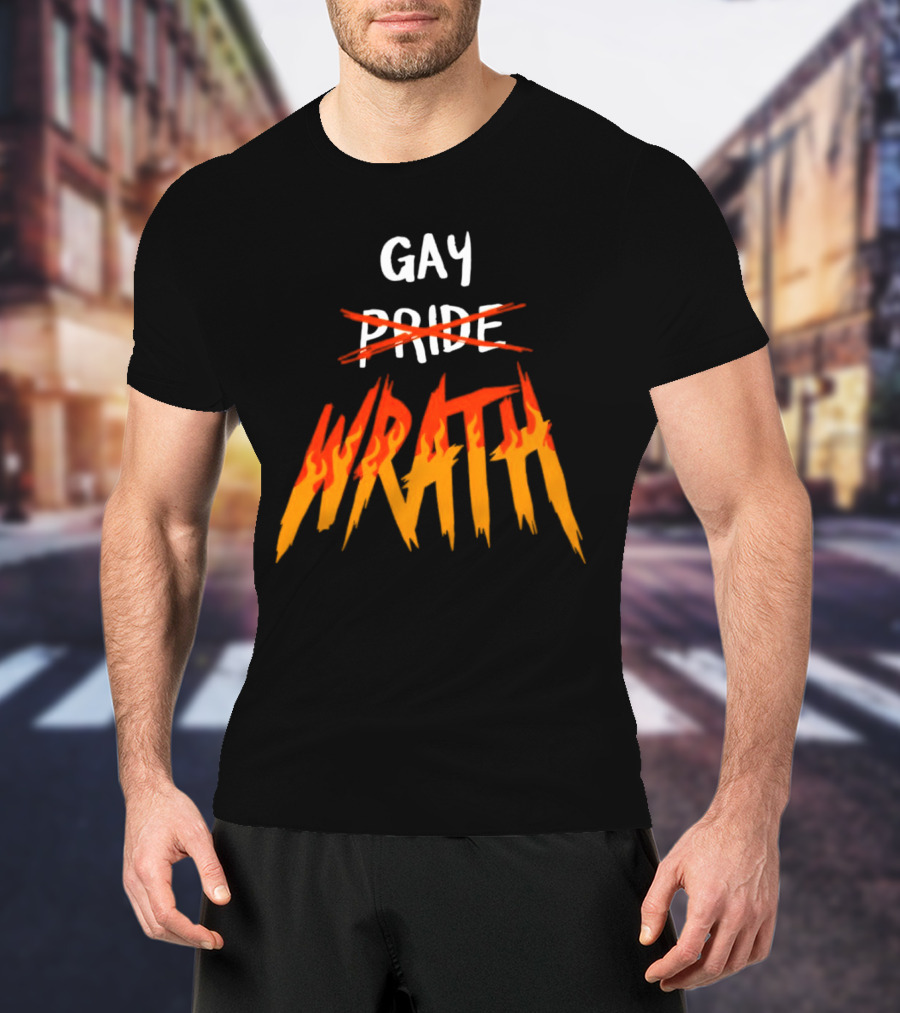 Mars Heyward Gay Pride Wrath T-Shirt