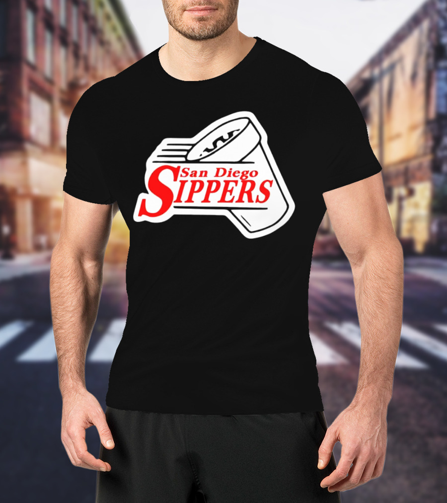 San Diego Sippers Speed Drinkers Club Cup T-Shirt