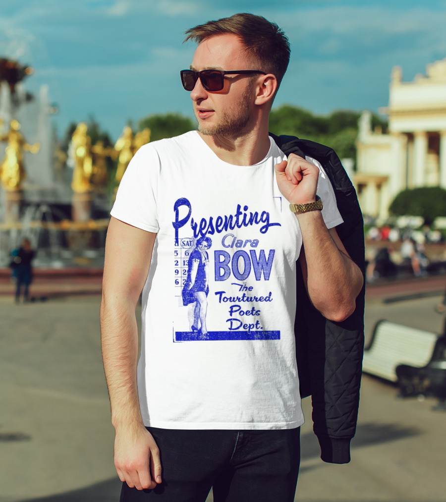 Presenting Clara Bow The Tortured Poets Dept T-Shirt
