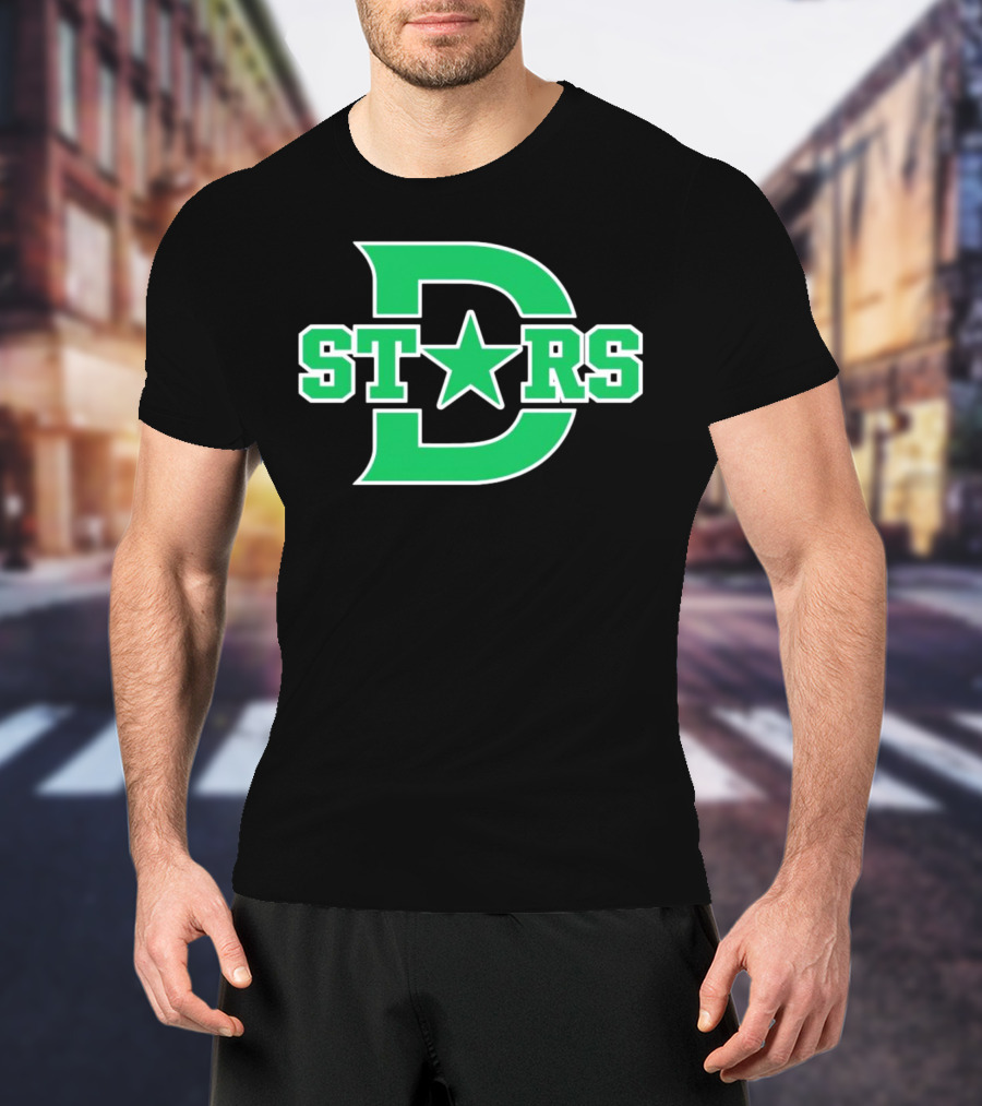 Dallas Stars NHL Hockey Team Logo ST★RS D T-Shirt