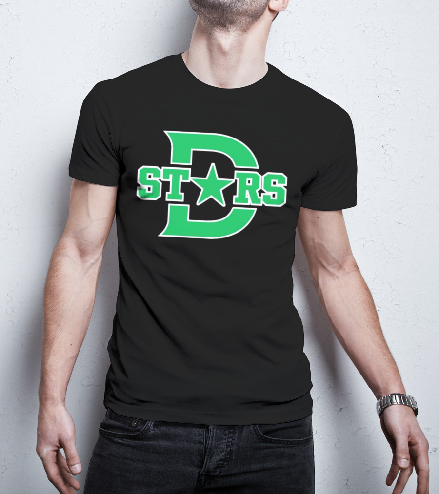 Dallas Stars NHL Hockey Team Logo ST★RS D T-Shirt