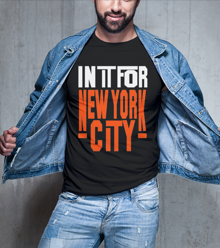 IN IT FOR NEW YORK CITY BASKETBALL FANS' TEAM SPIRIT T-Shirt
